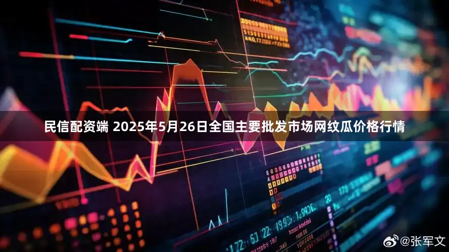 民信配资端 2025年5月26日全国主要批发市场网纹瓜价格行情
