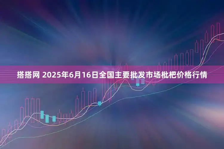 搭搭网 2025年6月16日全国主要批发市场枇杷价格行情
